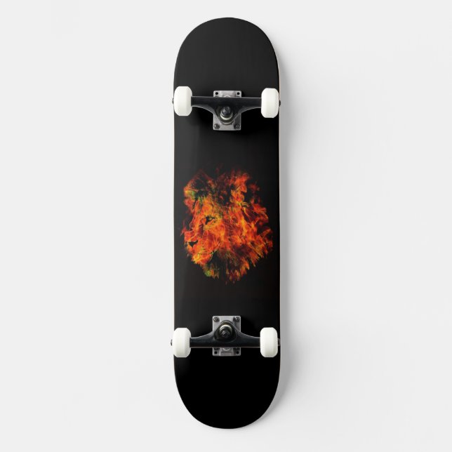 Fire Lion Skateboard (Front)