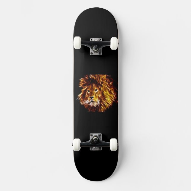 Fire Lion Skateboard (Front)
