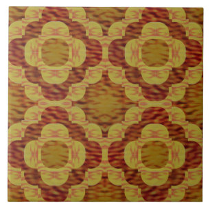 Fire Love Ring Pattern Tile