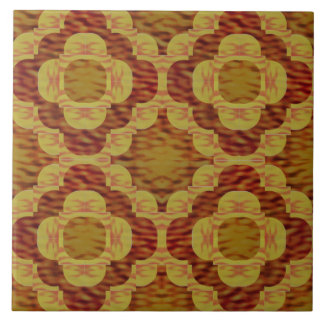 Fire Love Ring Pattern Tile