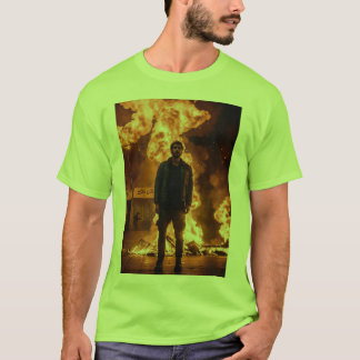 "Fire Man Tee: Ignite Your Style!" T-Shirt