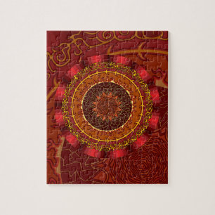 Fire Mandala Puzzle