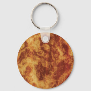 Fire Marble Key Ring