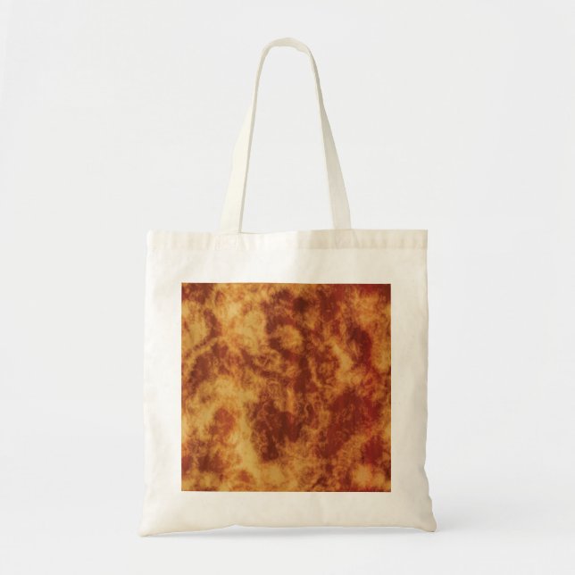 Fire Marble Tote Bag (Front)