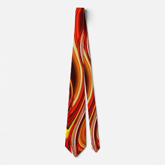 Fire Metal Tie (Front)
