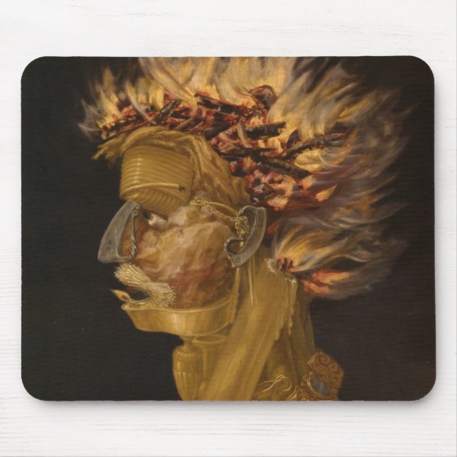 Fire Mouse Pad (Front)