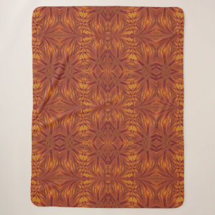 Fire of Itzpapalotl 108 Sherpa Blanket