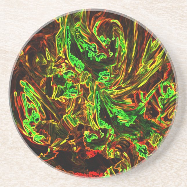 Fire of moon coaster (Front)