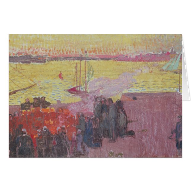 Fire of St. Jean on the Ile Tudy (Front Horizontal)