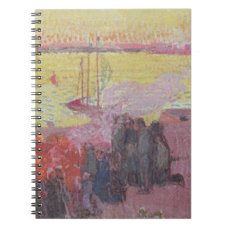 Fire of St. Jean on the Ile Tudy Notebook