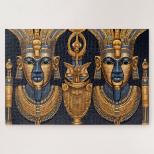 "Fire of the Gods" featuring various deities sets Jigsaw Puzzle