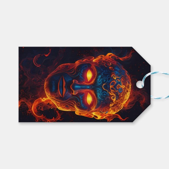 Fire of the Gods Gift Tag (Front (Horizontal))