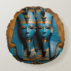 Fire of the Gods Round Cushion