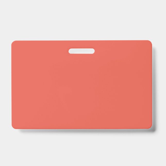 Fire Opal Custom Event Badge ID Badge (Front)