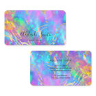fire opal stone business card