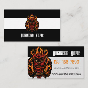 Fire Owl Business Card