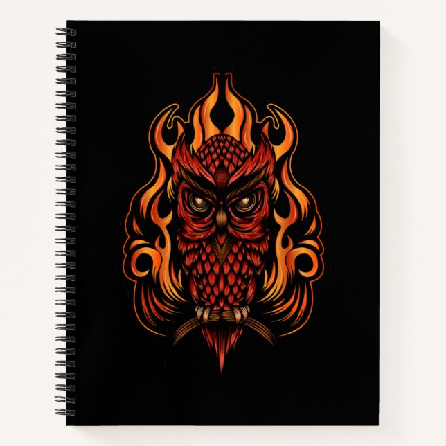 Fire Owl Notebook (Front)