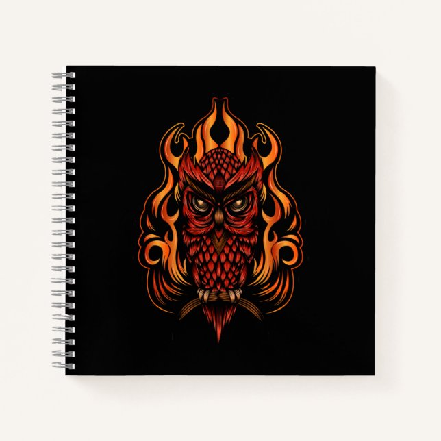 Fire Owl Notebook (Front)