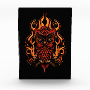Fire Owl Photo Block