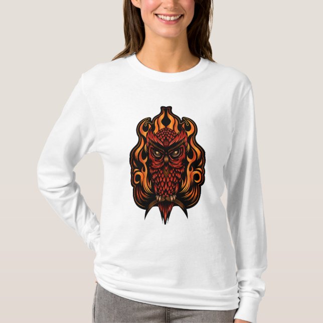 Fire Owl T-Shirt (Front)