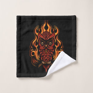 Fire Owl Wash Cloth