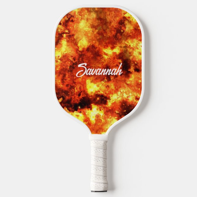 Fire Pickleball Paddle (Front)