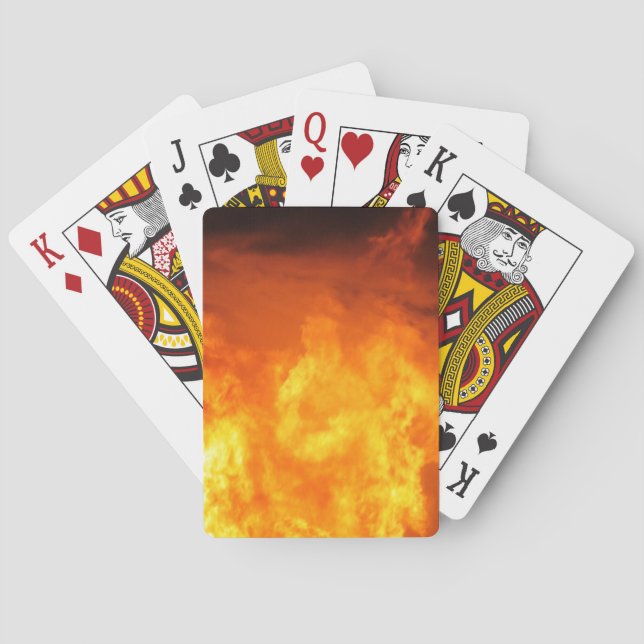 Fire Playing Cards (Back)