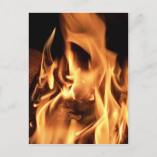 Fire Postcard