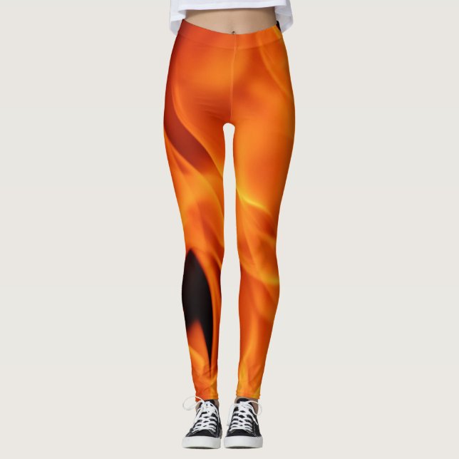 Fire Print Leggings (Front)