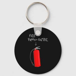 Fire Putter Outer Fire Extinguisher Fire Fighter F Key Ring