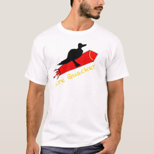 Fire Quacker Large T-Shirt