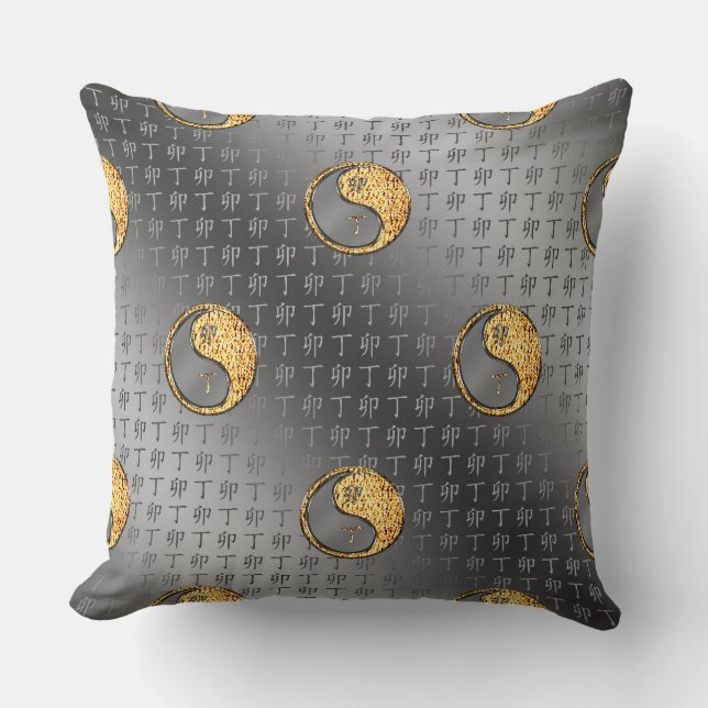 Fire Rabbit Cushion (Front)