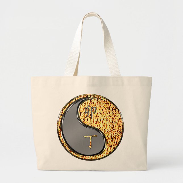 Fire Rabbit Large Tote Bag (Front)