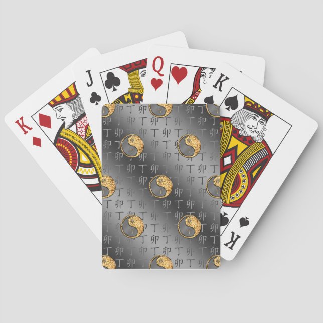 Fire Rabbit Playing Cards (Back)