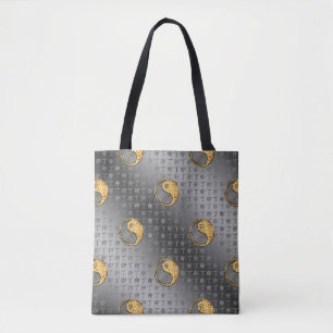 Fire Rabbit Tote Bag