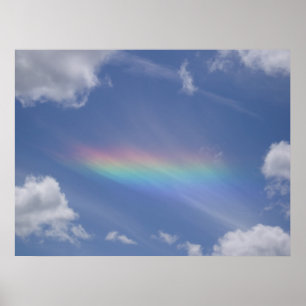 Fire Rainbow Poster