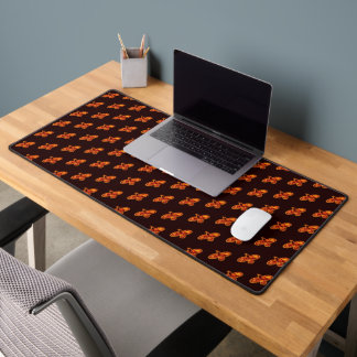Fire Raven - Left Facing Desk Mat