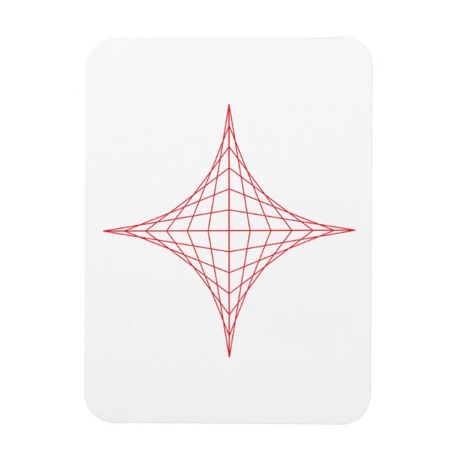 Fire (red) magnet (Vertical)