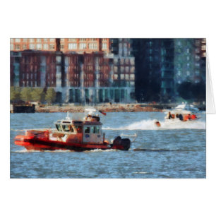 Fire Rescue Boat Hudson River