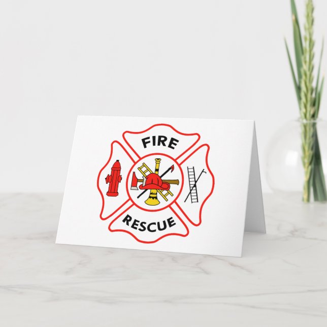 Fire Rescue Card (Front)