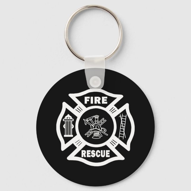 Fire Rescue Key Ring (Front)
