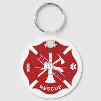 Fire Rescue Keychain
