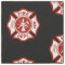 Fire Rescue Maltese Cross Symbol Black