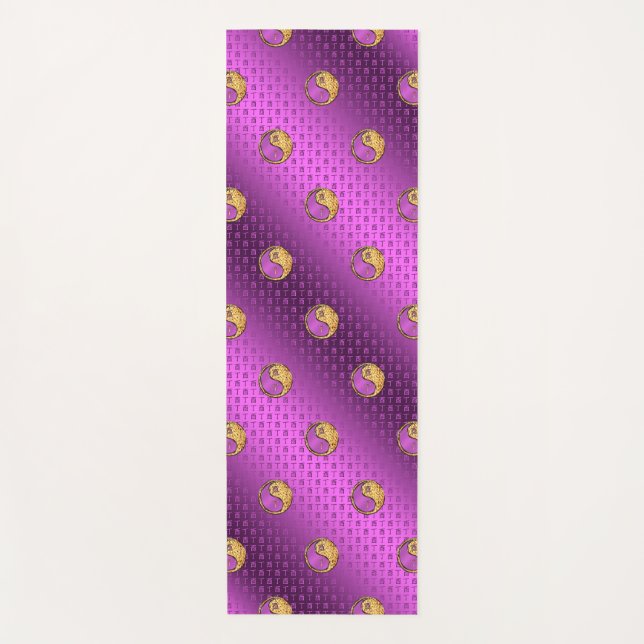 Fire Rooster Yoga Mat (Front)