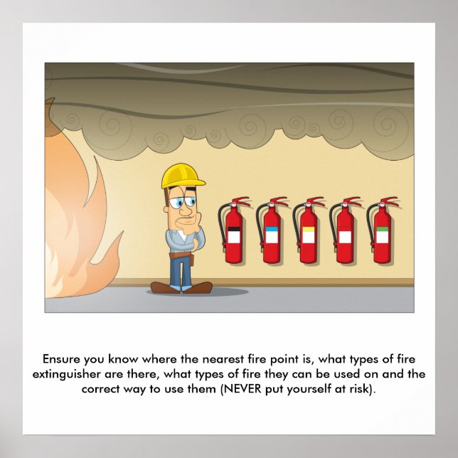 Fire Safety 02 Poster (Front)