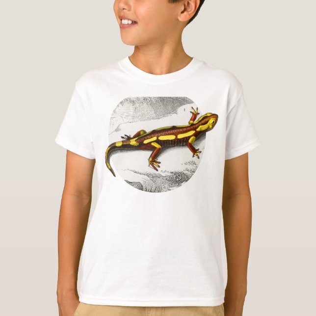 Fire Salamander - Salamandra T-Shirt (Front)