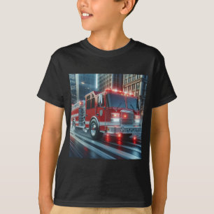 Fire Service Vehicle by Natasha Us T-Shirt