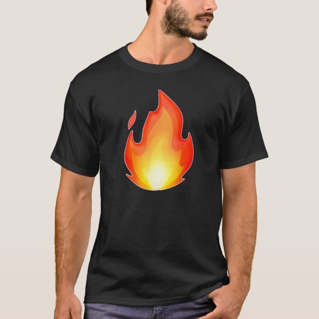 Fire Shirt For Men On Fire Shirt For Women Fire Sy (Front)
