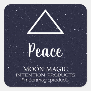 Fire Sign Affirmation Intention Candle Labels