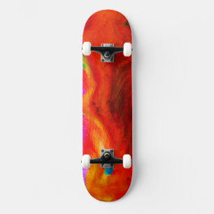 Fire Skateboard, Monopatín de Fuego Skateboard